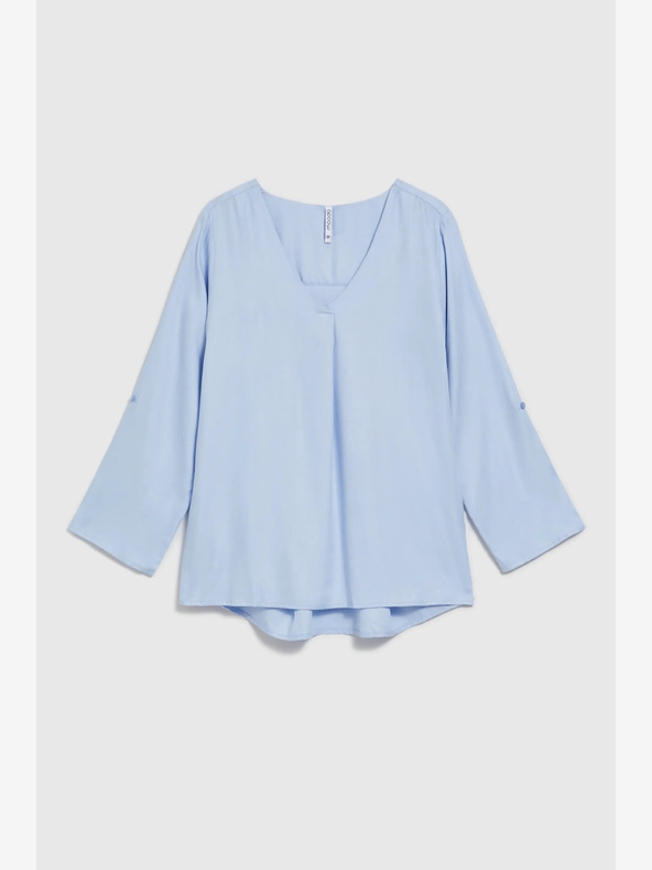 Moodo Bluză de damă albastru deschis Moodo