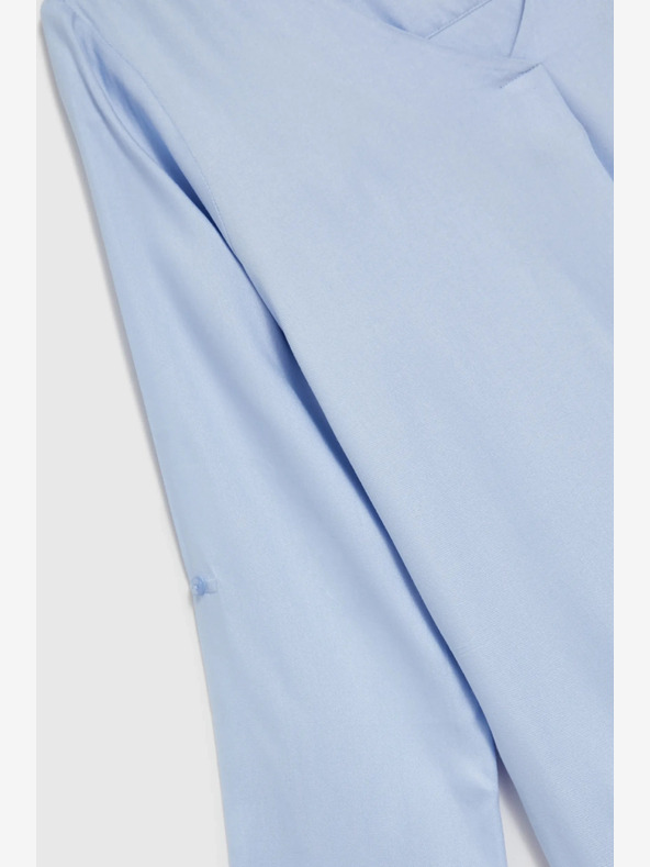 Moodo Bluză de damă albastru deschis Moodo