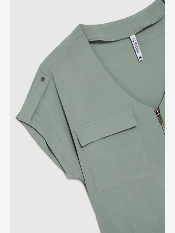 Moodo Bluză de damă verde deschis Moodo