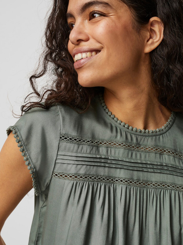 Vero Moda Bluză verde de damă Vero Moda