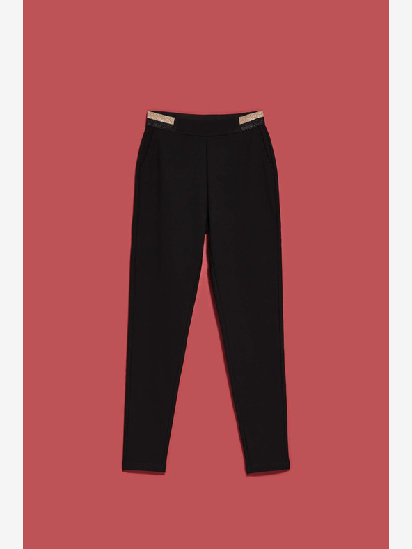 Moodo Colanți negri pentru femei Moodo