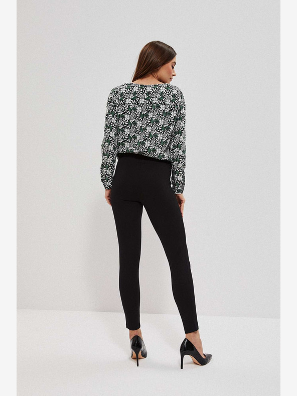 Moodo Colanți negri pentru femei Moodo