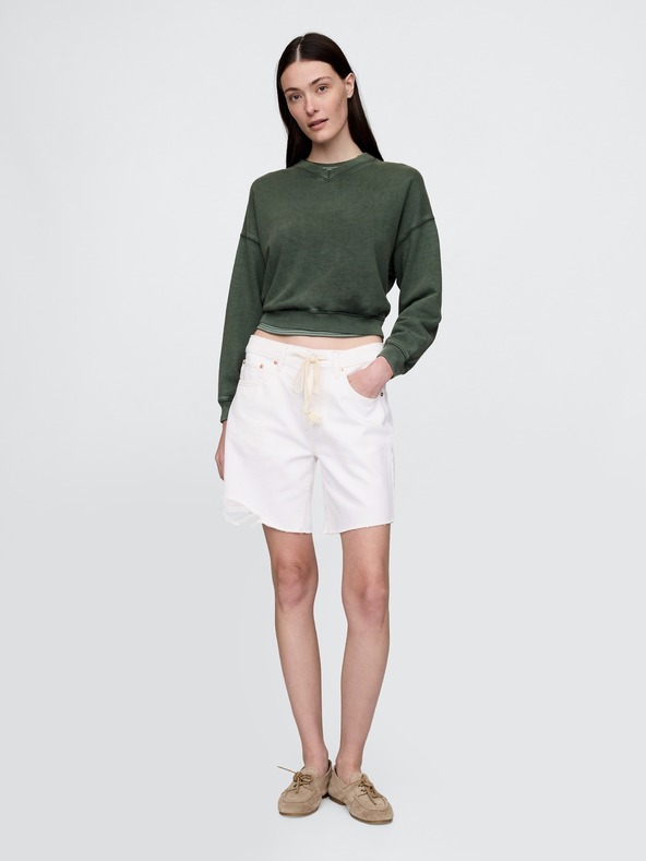 GAP Pantaloni scurți din denim Mid Rise '90s Loose Bermuda GAP
