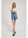 Moodo Pantaloni scurți din denim albastru pentru femei Moodo