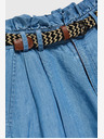 Moodo Pantaloni scurți din denim albastru pentru femei Moodo