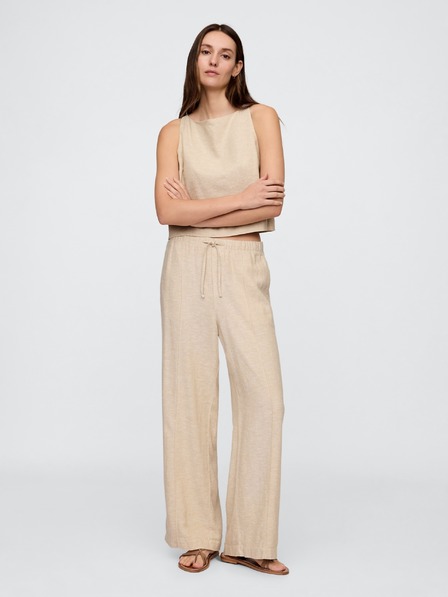 GAP Pantaloni din in Wide GAP
