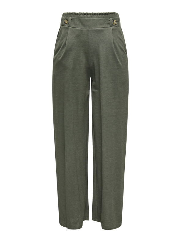 Jacqueline de Yong Pantaloni de damă Green JDY JDYBIRDIE