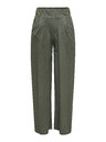 Jacqueline de Yong Pantaloni de damă Green JDY JDYBIRDIE