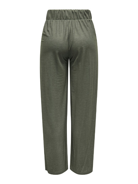 Jacqueline de Yong Pantaloni de damă Green JDY JDYBIRDIE
