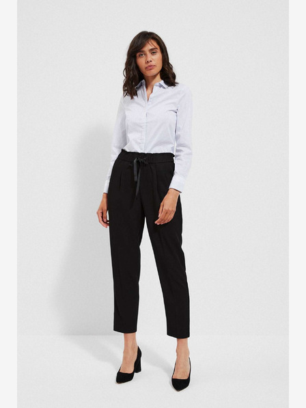 Moodo Pantaloni de damă negri Moodo