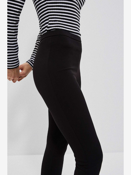 Moodo Pantaloni de damă negri Moodo