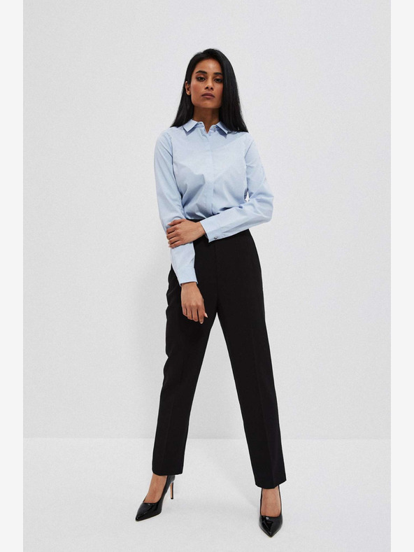 Moodo Pantaloni de damă negri Moodo