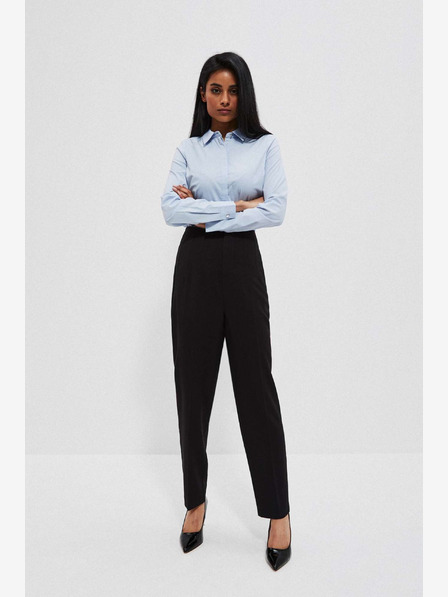 Moodo Pantaloni de damă negri Moodo