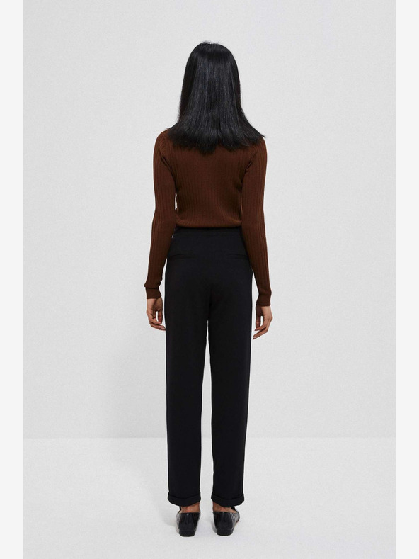 Moodo Pantaloni de damă negri Moodo