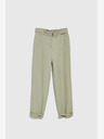 Moodo Pantaloni de damă verde deschis Moodo