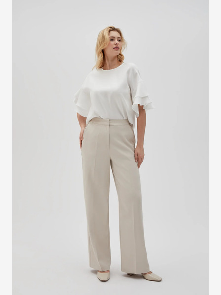 Moodo Pantaloni pentru femei Moodo Beige