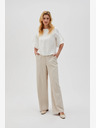 Moodo Pantaloni pentru femei Moodo Beige