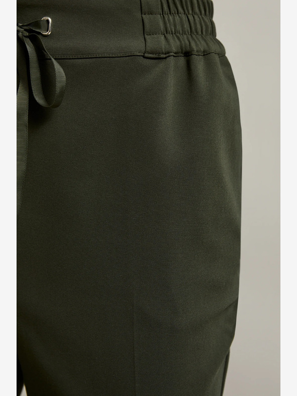 Moodo Pantaloni de damă Moodo verde închis