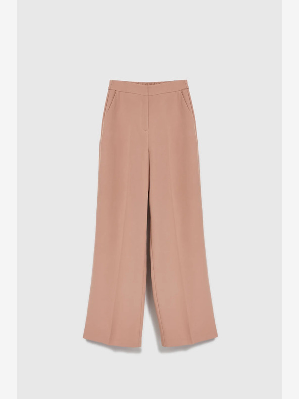 Moodo Pantaloni pentru femei maro Moodo