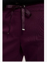 Moodo Pantaloni Burgundy pentru femei Moodo