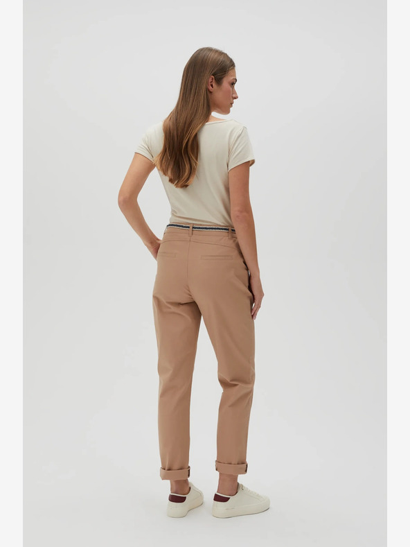 Moodo Pantaloni pentru femei Moodo Beige