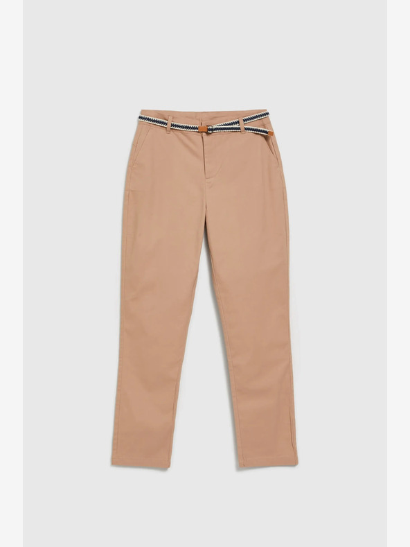 Moodo Pantaloni pentru femei Moodo Beige