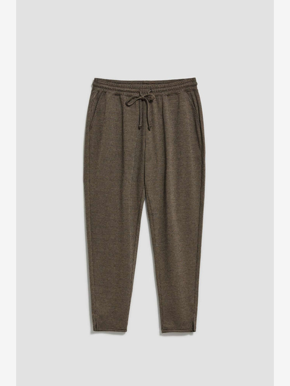 Moodo Pantaloni de damă Moodo negri și maro