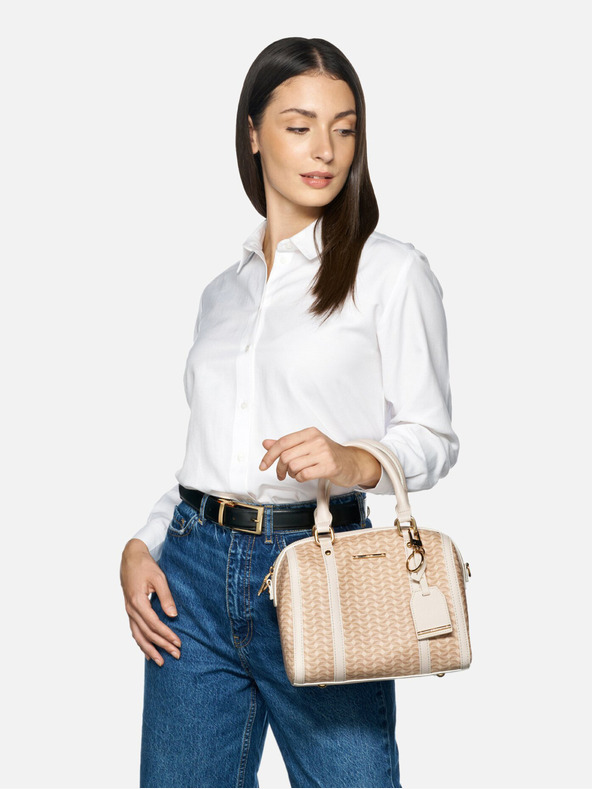 Geox Crem Geantă pentru femei Geox Zene Handbag S