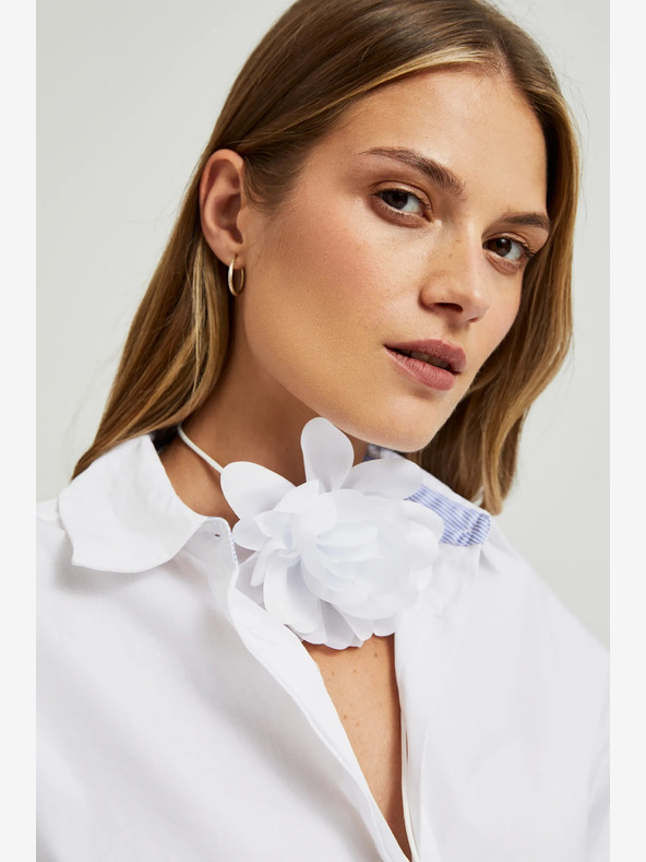 Moodo Colier Moodo alb pentru femei