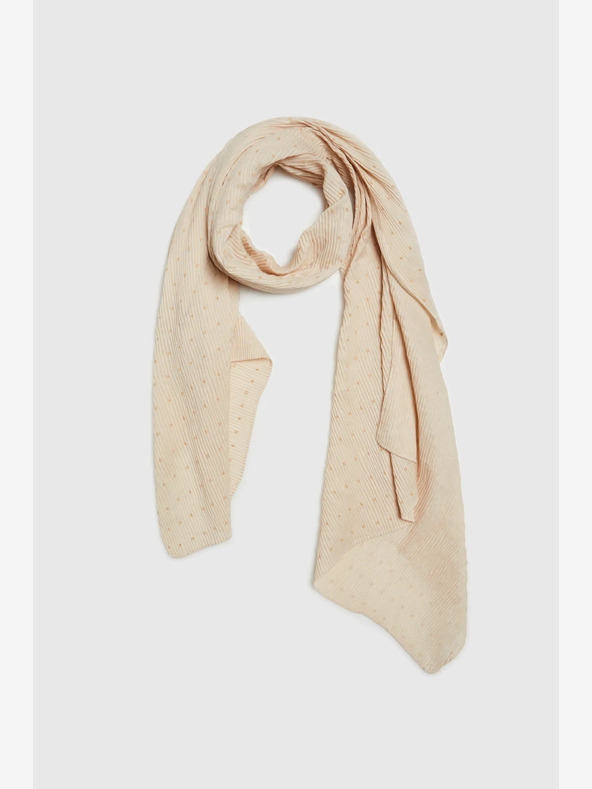 Moodo Eșarfă de damă bej Moodo