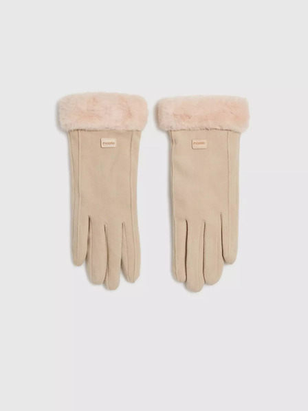 Moodo Mănuși pentru femei Moodo Beige