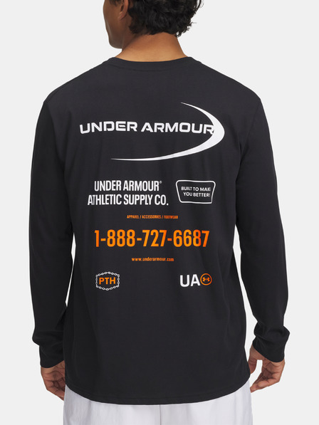 Under Armour Tricou Under Armour UA M WORKWEAR LOGO LS, bărbați