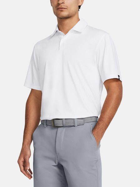 Under Armour Polo Under Armour UA T2G LB-WHT pentru bărbați