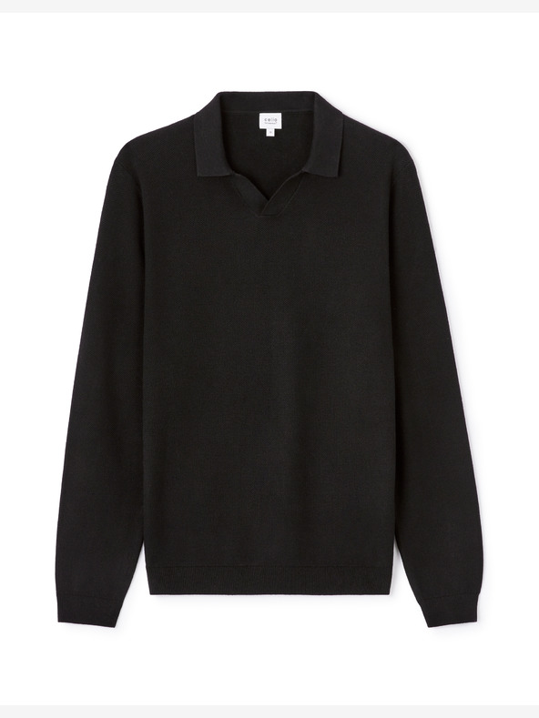 Celio Pulover negru bărbați Celio Lebirequin