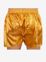 Styx Pantaloni scurți bărbătești Styx clasic cu elastic satin auriu