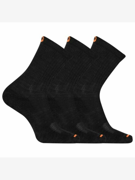 Merrell Șosete Merrell MEA33564C3B2 BLACK CUSHIONED COTTON CREW