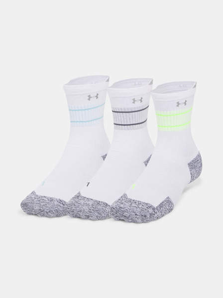 Under Armour Șosete unisex Under Armour UA AD Run Cushion Crew (3 perechi)
