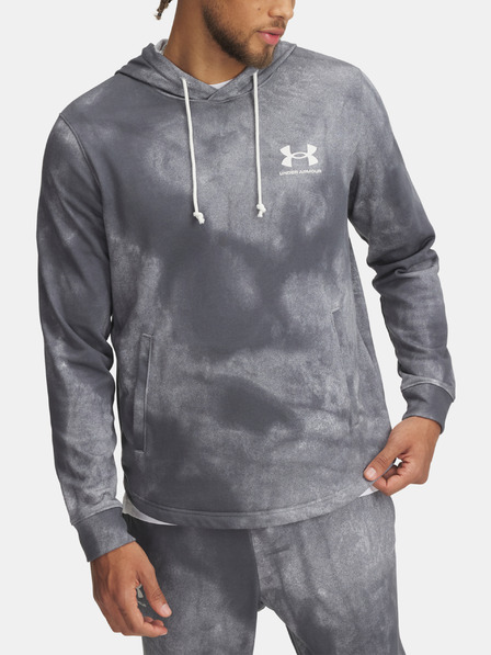 Under Armour Under Armour UA Rival Terry AOP Hood Q1 pentru bărbați