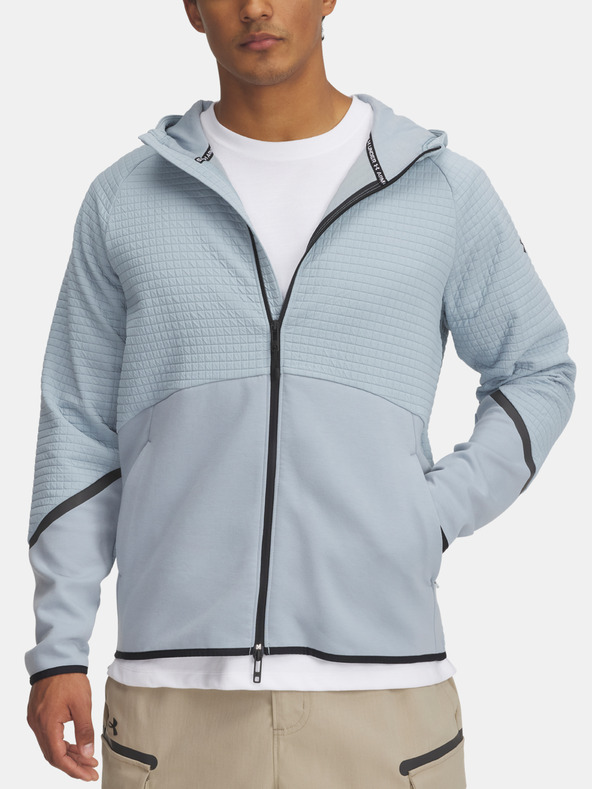 Under Armour Hanorac Under Armour UA Unstoppable Flc Grid FZ pentru bărbați