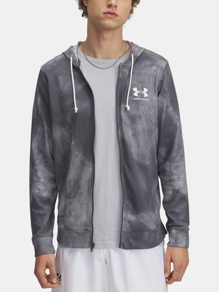 Under Armour Hanorac pentru bărbați Under Armour UA Rival Terry AOP FZ Q1