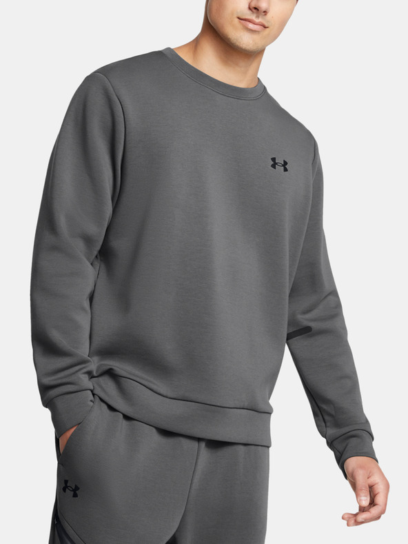 Under Armour Bărbați Under Armour UA Unstoppable Flc Crew EU-GRY