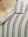 Jack & Jones Tricou cu mânecă scurtă în dungi pentru bărbați Jack & Jones Corp Beige