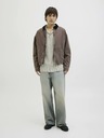 Jack & Jones Tricou cu mânecă scurtă în dungi pentru bărbați Jack & Jones Corp Beige