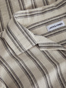 Jack & Jones Tricou cu mânecă scurtă în dungi pentru bărbați Jack & Jones Corp Beige