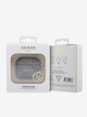Guess Carcasă Guess 4G Script PC/PU Charm pentru AirPods 3 maro