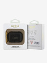 Guess Guess PU Grained Classic Logo Carcasă pentru AirPods Pro 2 Negru
