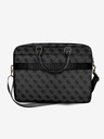 Guess Guess PU 4G Metal Logo Notebook Bag 15/16 Grey"