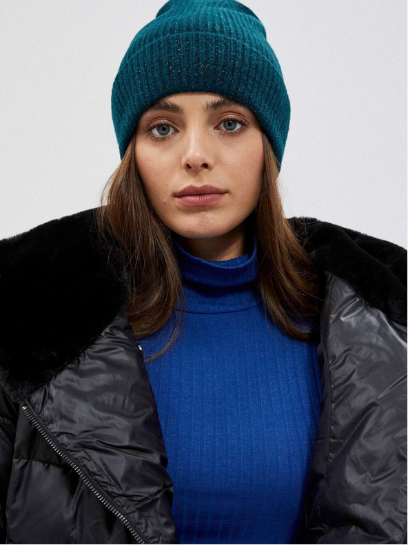 Moodo Jachetă scurtă matlasată neagră de damă Moodo