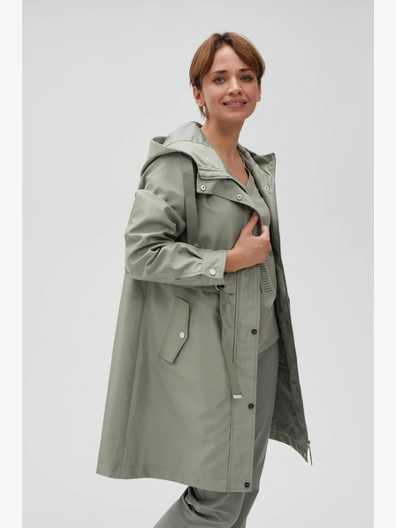 Moodo Jachetă de damă verde deschis Moodo