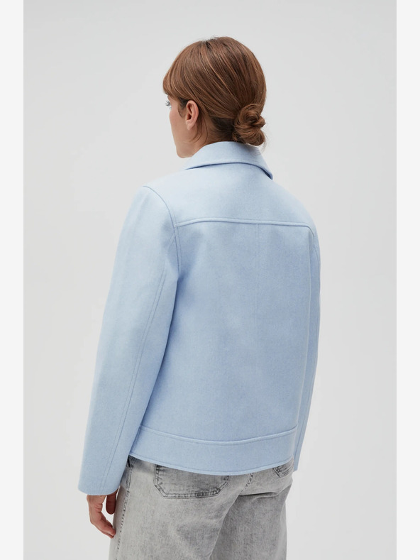 Moodo Jachetă de damă albastru deschis Moodo